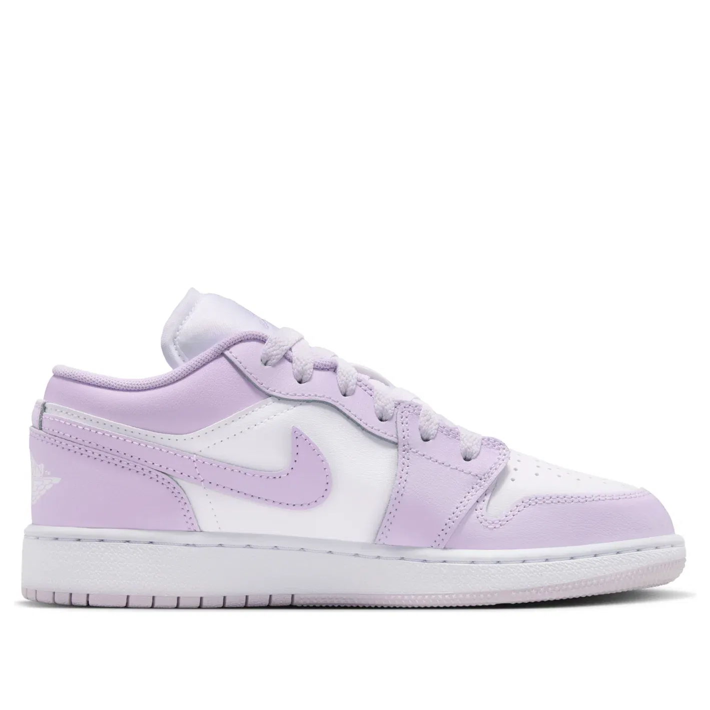 Кроссовки Air Jordan 1 Low 'Barely Grape Violet Mist' 553560-502, фиолетовый — фото 2