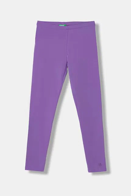 Леггинсы детские United Colors of Benetton, фиолетовый