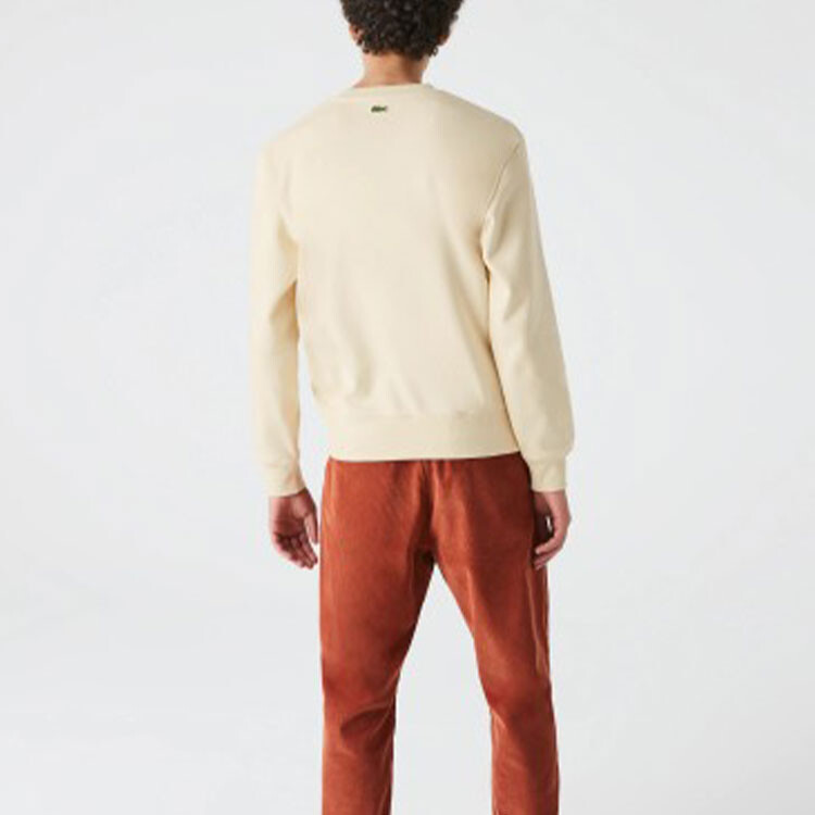 Толстовка Lacoste Off White, мужская, кремовый — фото 3