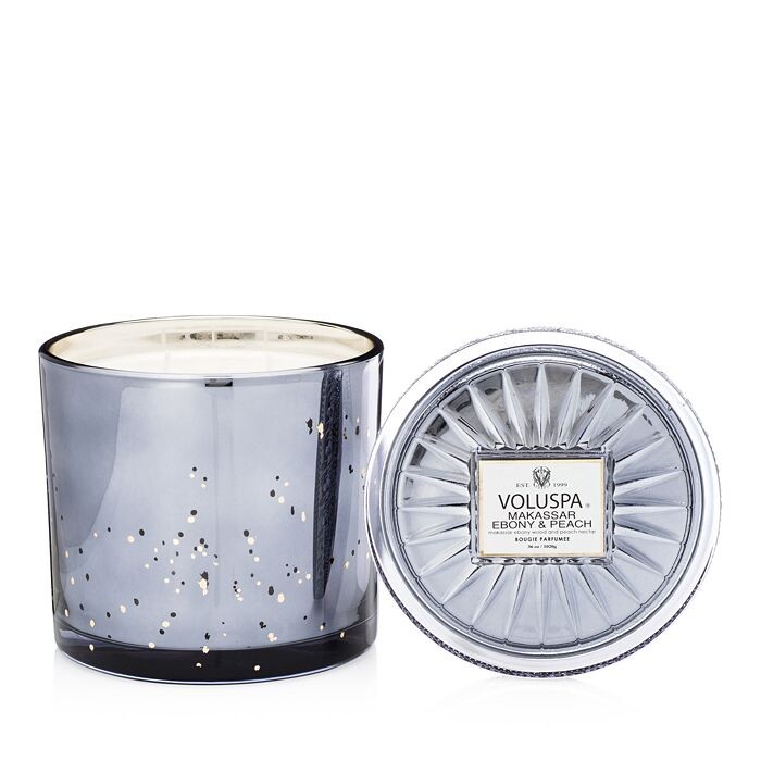 

Свеча Voluspa Makassar Ebony & Peach Grande Maison, 36 унций, серый