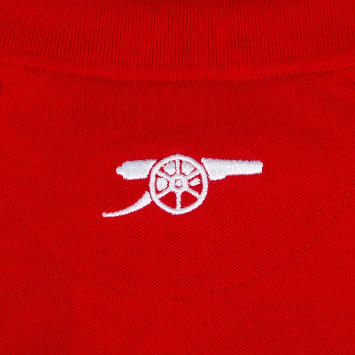 Детское поло Arsenal FC с вышивкой, красный — фото 4