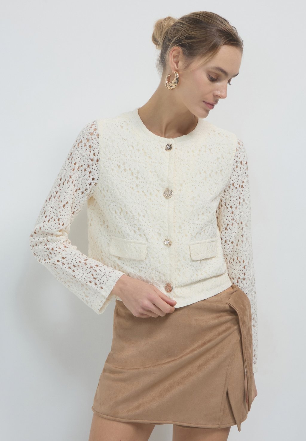 

Летняя куртка IN MACRAMÈ Calliope, бежевый