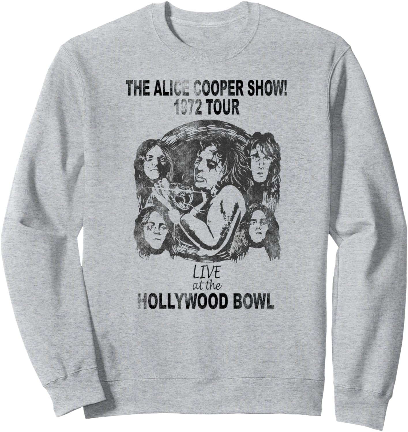 

Элис Купер - Концерт Элиса Купера в Голливудском боуле, 1972 год. Толстовка, серая (серая меланжевая), размер S Alice Cooper Official, Серый, Элис Купер - Концерт Элиса Купера в Голливудском боуле, 1972 год. Толстовка, серая (серая меланжевая), размер S A