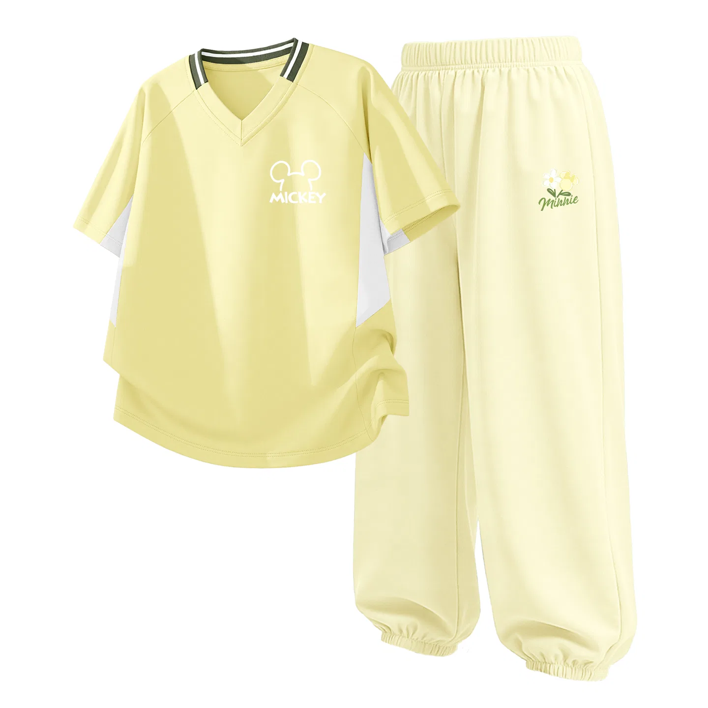Детский спортивный костюм Casual Sportswear 2 Piece Set Disney, Thick Board D-Line K Yellow+D Morning Sun K Dawn Yellow