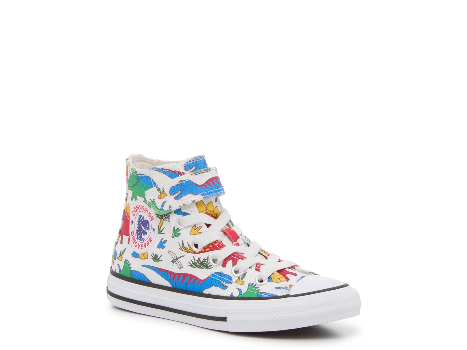 

Кроссовки Converse Chuck Taylor All Star Dino High-Top Sneaker - Kids', белый/синий