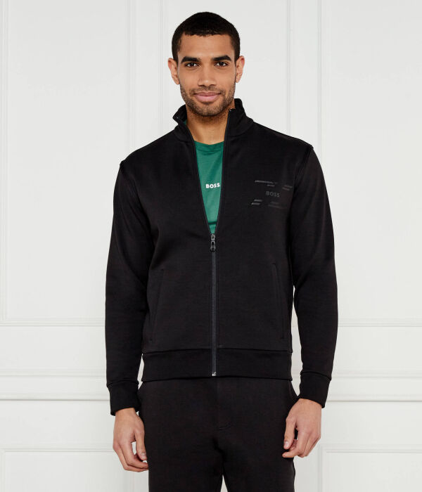 

Свитер с лентой Regular fit Boss Green, черный