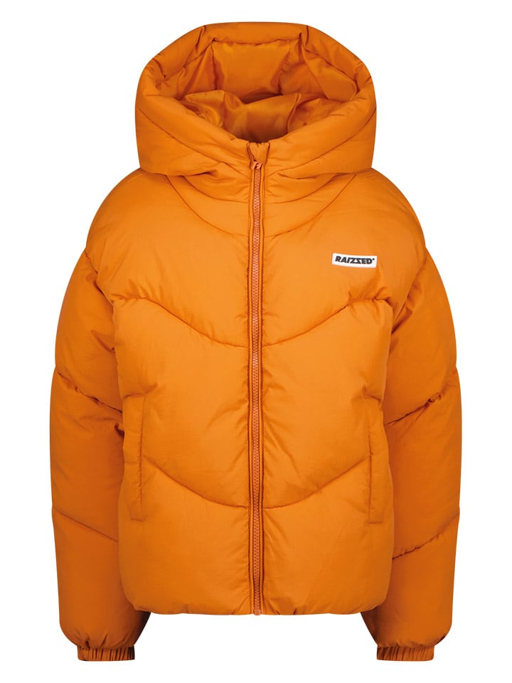 

Зимняя куртка "Лузи" оранжевого цвета. RAIZZED