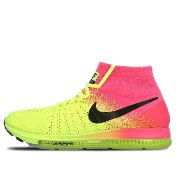 Кроссовки zoom all out flyknit oc Nike, желтый