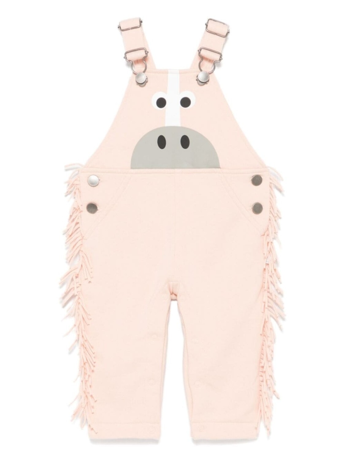 

Stella McCartney Kids комбинезон с коровьим мотивом, розовый