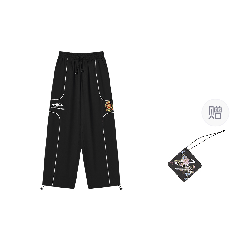 

Повседневные брюки унисекс черные HARSH AND CRUEL