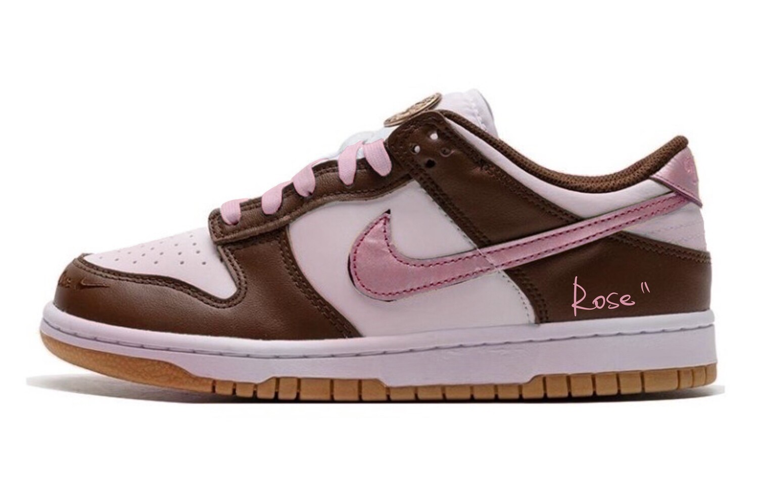 

Обувь для скейтбординга Dunk Kids для начальной школы Nike, цвет Pink/Brown