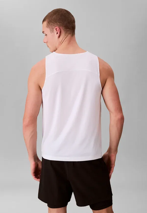 Топ для фитнеса Calvin Klein, классический белый — фото 3
