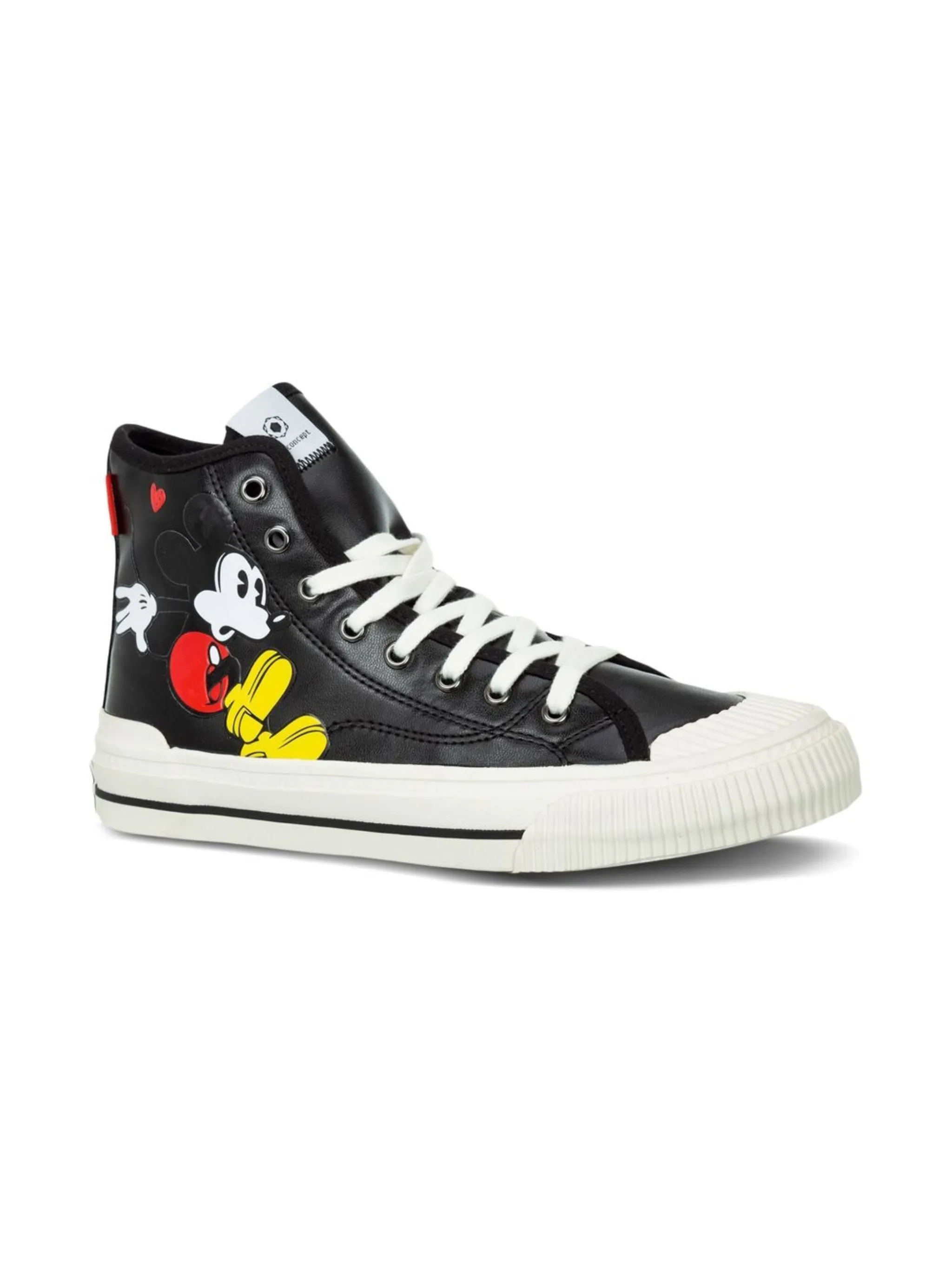 Высокие кеды Mickey Moa Kids, черный