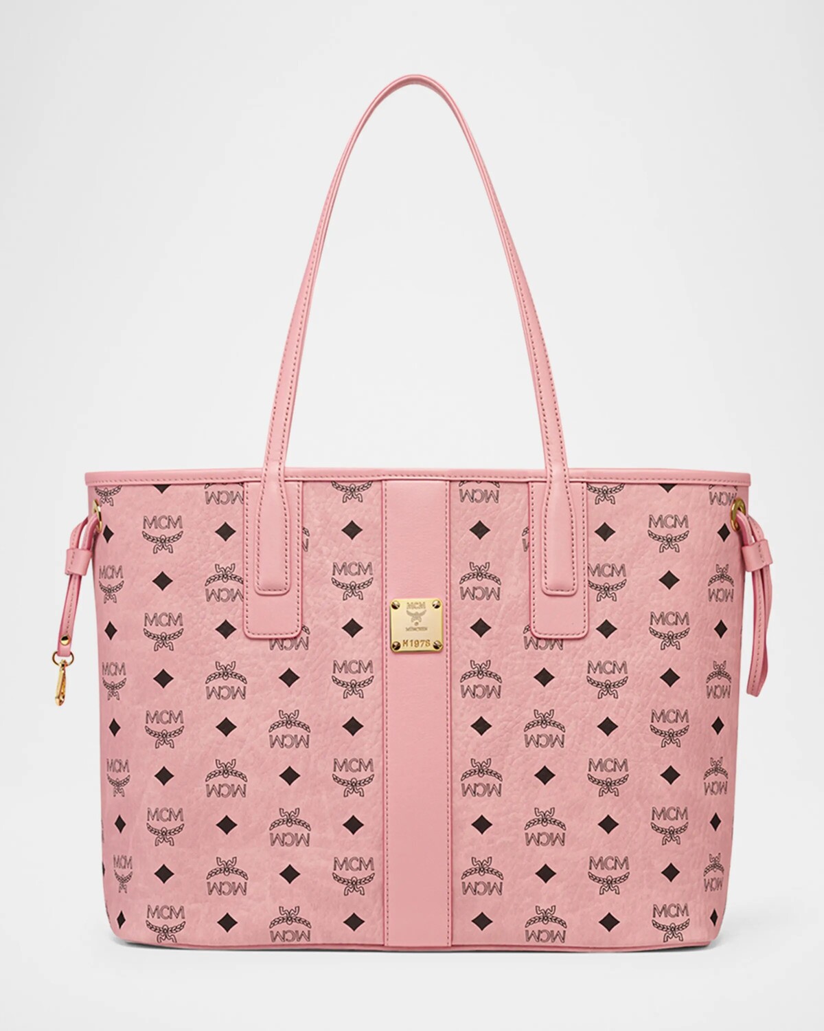 

Большая сумка-шоппер Liz Visetos среднего размера Mcm, цвет Soft Pink