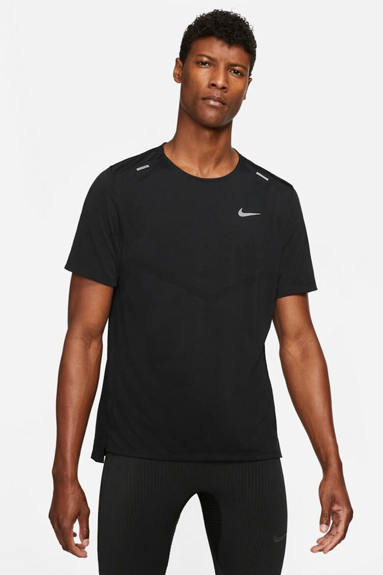 

Футболка для бега Rise 365 Dri-Fit Nike, черный