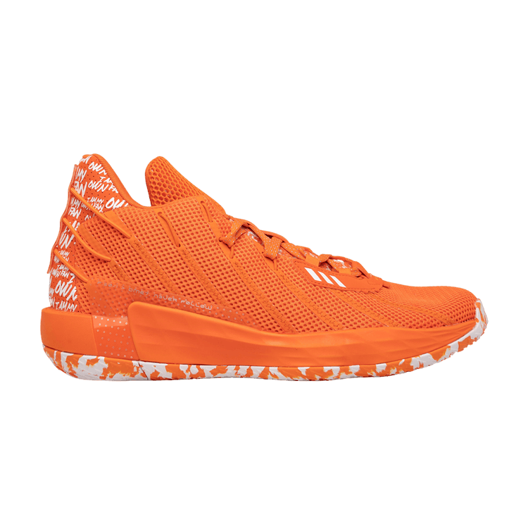 

Кроссовки adidas Dame 7 'I Am My Own Fan - Team Orange', оранжевый