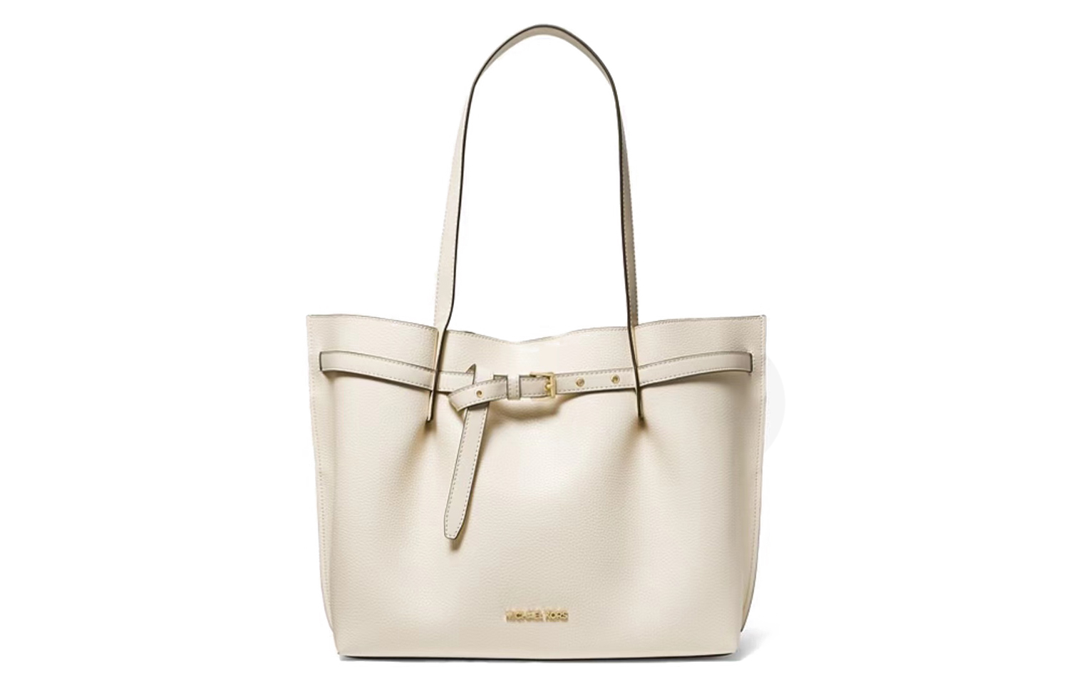 

MICHAEL KORS Сумка Emilia Leather на одно плечо, большая женская, белая