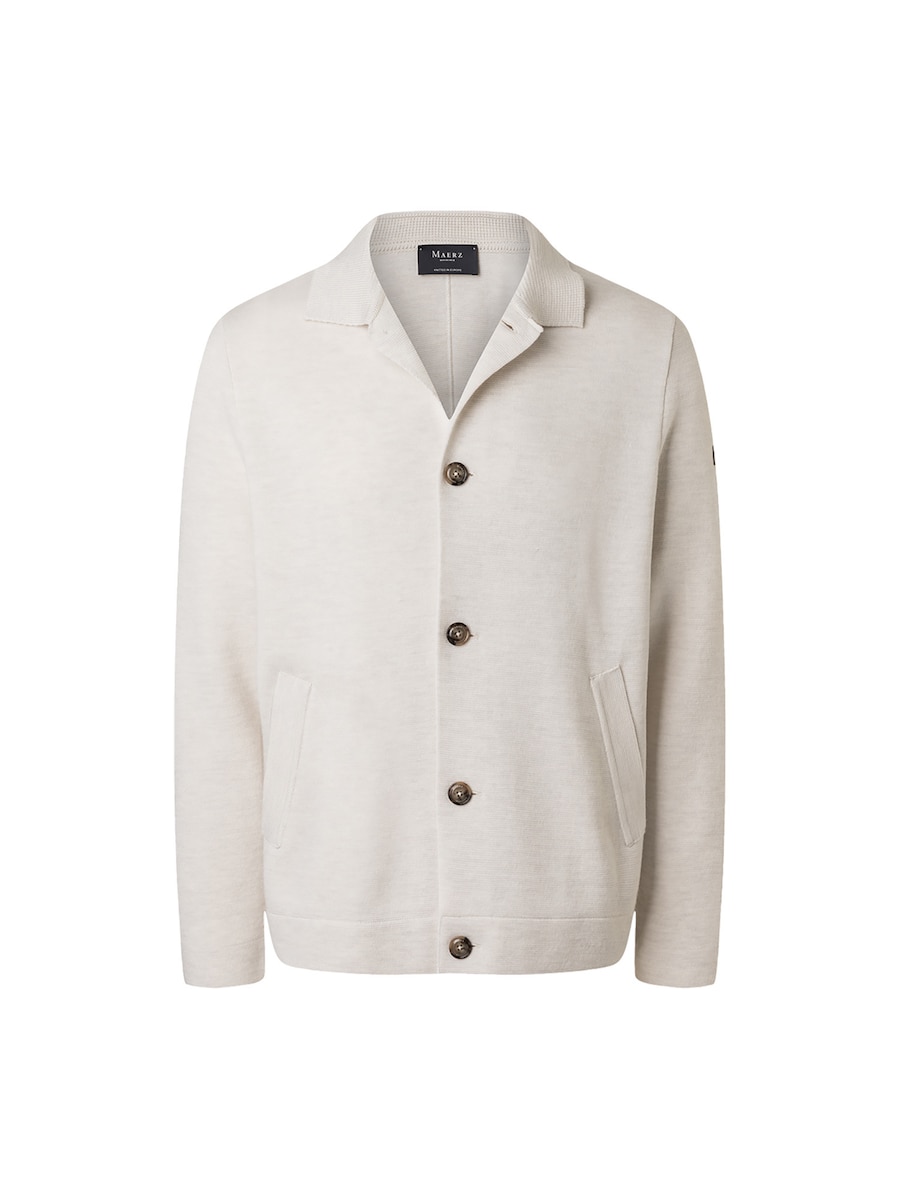

Вязаный кардиган MAERZ Muenchen, Mottled White