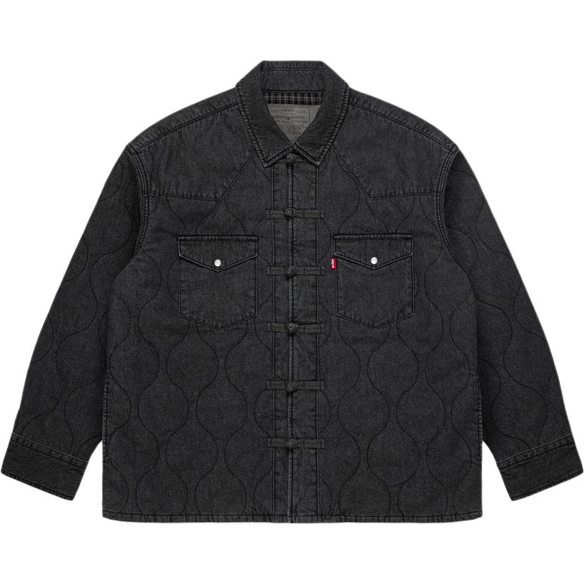 

Levis Куртка унисекс Clot X X CLOT черная, Black