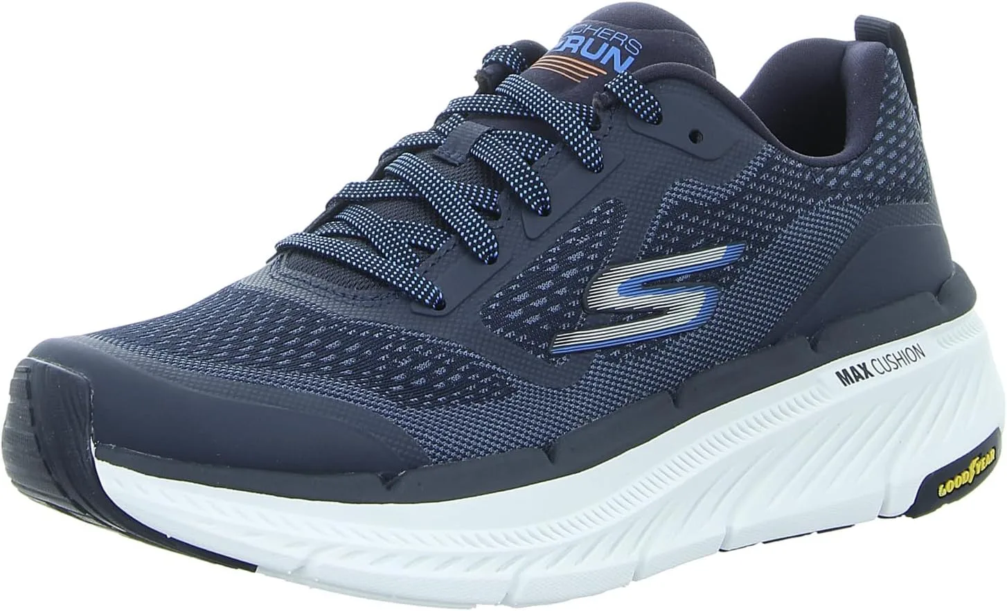 Мужские беговые кроссовки Skechers Max Cushioning Premier Vantage 2.0, темно-синий