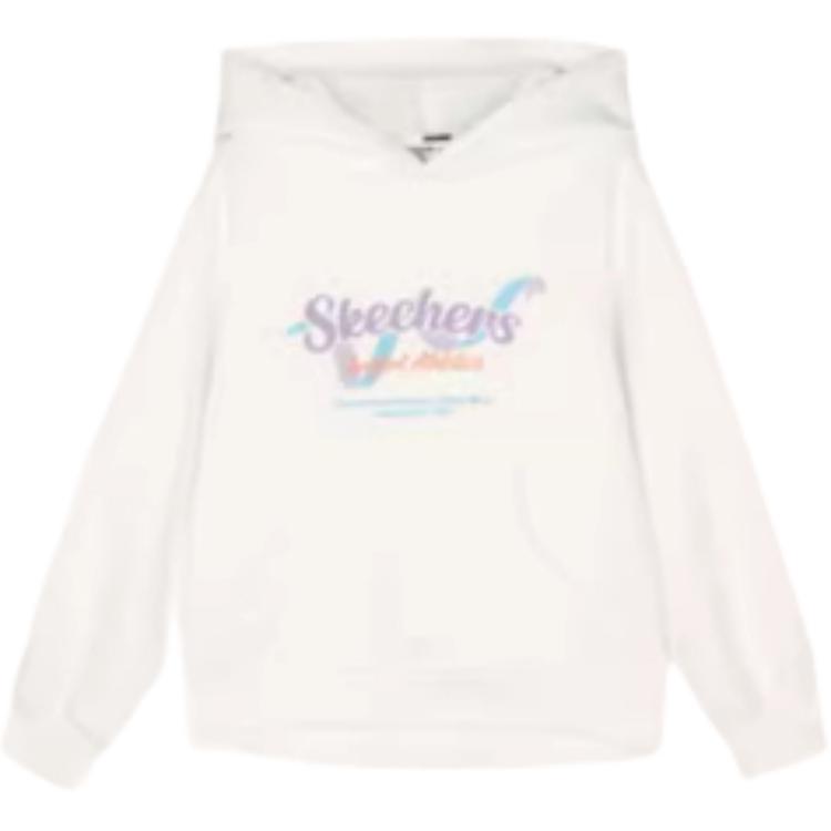 

Свитшот детский ярко-белый Skechers, Bright White/0019