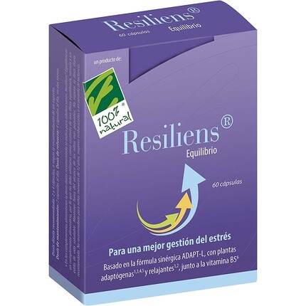 

Nutricosmetics 100% Natural Resiliens Balance 60 капсул 100%Natura