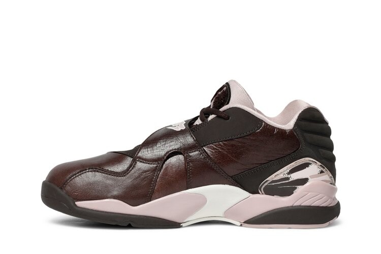 Кроссовки Air Jordan Wmns Air Jordan 8 Retro Low 'Dark Cinder', коричневый — фото 3