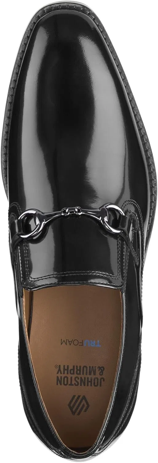 Лоферы Johnston & Murphy Richland, Black Brush-off Leather — фото 2