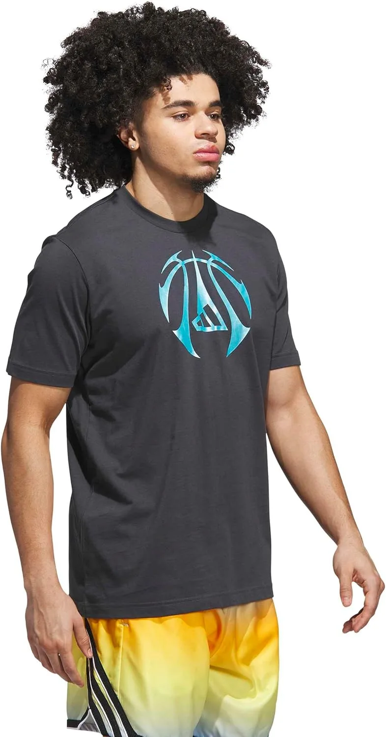 Футболка adidas Men's Millennium Hoops Graphic — фото 2