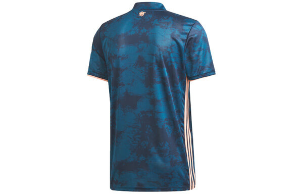 Футболка спортивная футбольные майки sw fan edition 20 21 сезон arsenal away Adidas, синий — фото 2