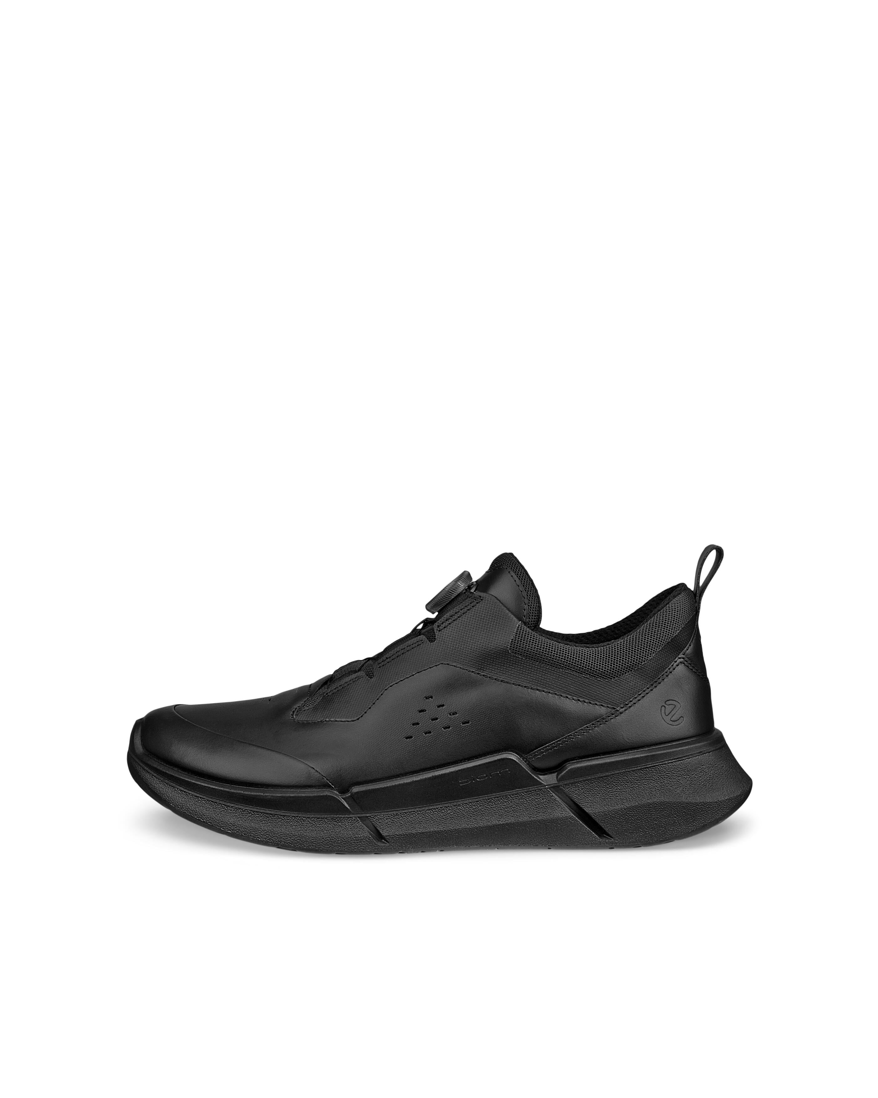 Мужские спортивные кроссовки ECCO Biom 2.2 из натуральной кожи для отдыха, BLACK — фото 2