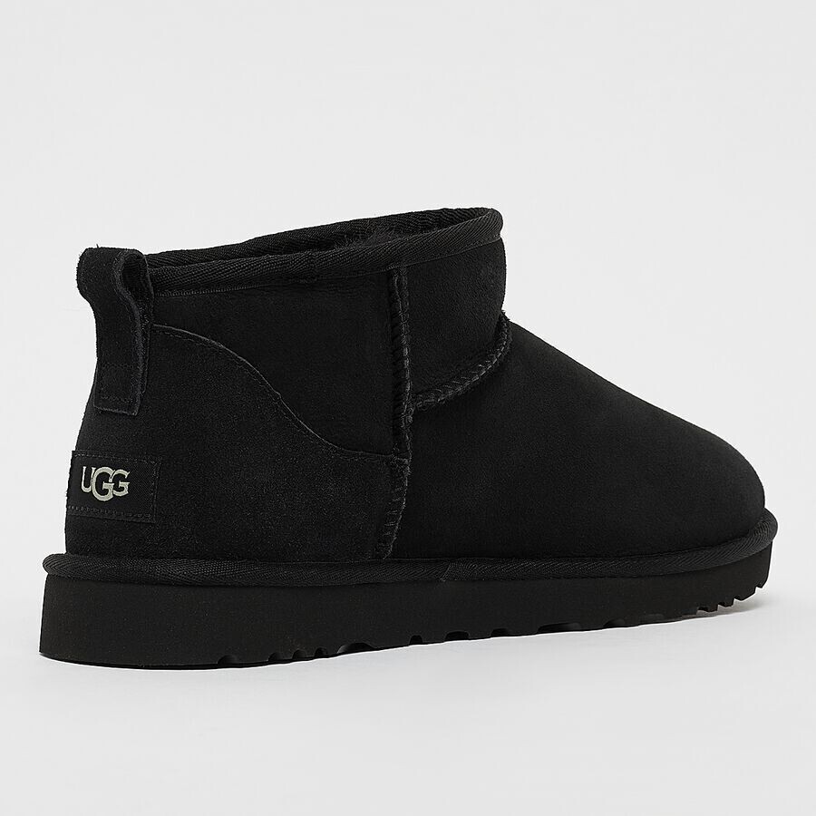 Мужские ботинки UGG утепленные короткие, черный — фото 3