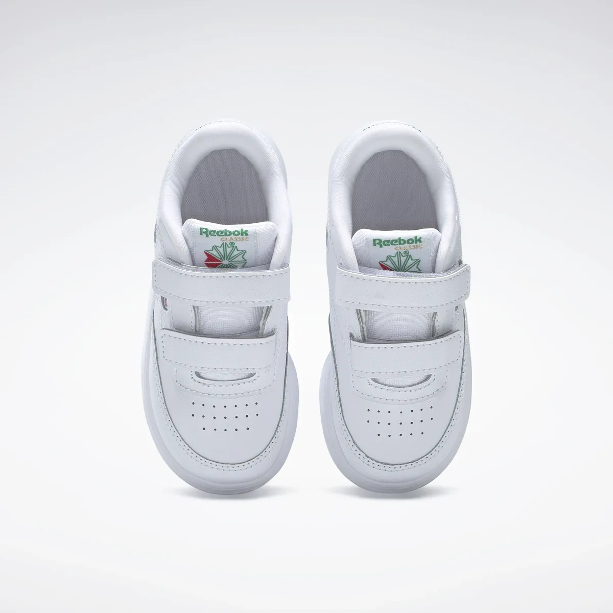Кроссовки Reebok Classic "CLUB C" с застежкой-липучкой, белый — фото 4