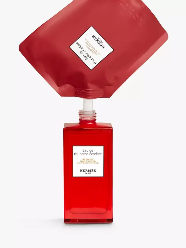 Гель для душа для волос и тела Eau de Rhubarbe Écarlate, 200 мл Hermès — фото 4