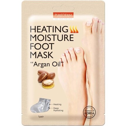 

Purederm P/D Heating Moisture Foot Mask Аргановое масло