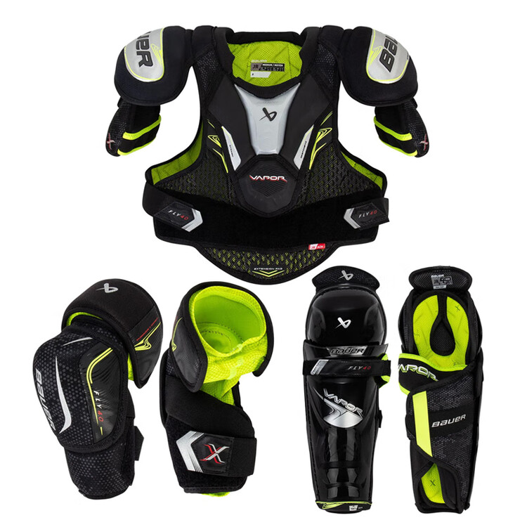 

BAUER 2025 новая модель FLY40 хоккейная защита три элемента для юниоров M