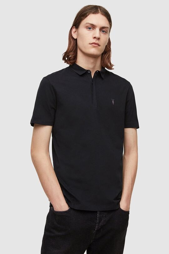 

Поло BRACE SS POLO AllSaints, черный