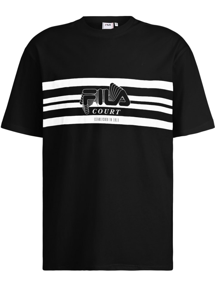 

Футболка Lasne Loose Fit Tee Fila, черный
