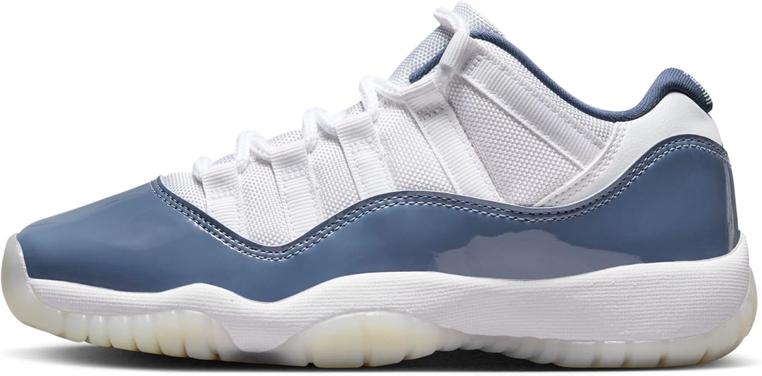 

Кроссовки Nike детские Air Jordan 11 Retro Low, белый/синий/серый