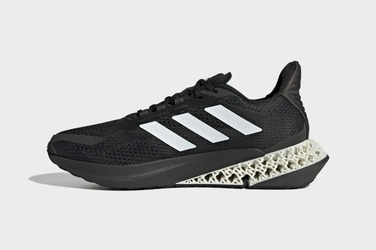 Мужские беговые кроссовки Adidas 4dfwd Pulse, белый/черный — фото 3