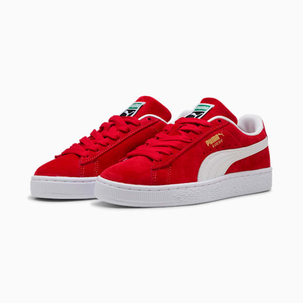 Кроссовки для больших детей Suede Classic Puma, красный — фото 4