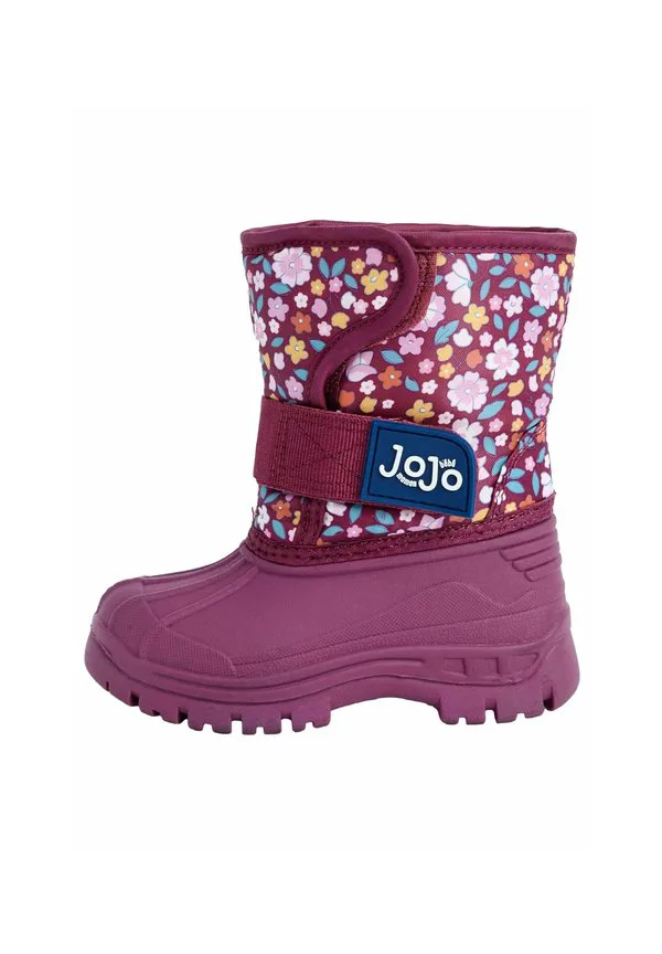 Уютные зимние детские туфли стандартного размера Jojo Maman Bébé, Berry Floral