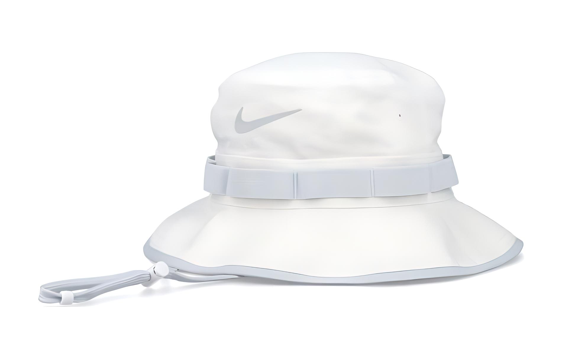 

Nike Хлопковая бейсболка с нейлоном и эластаном мужская белая, White