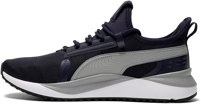 Мужские кроссовки PUMA Pacer Future Street Plus на шнуровке, повседневные, синие — фото 3