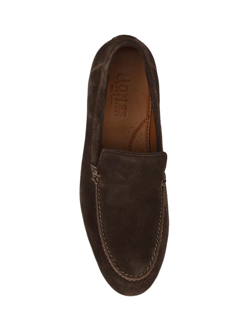 Замшевые лоферы Raiden Jones Bootmaker, Brown — фото 4