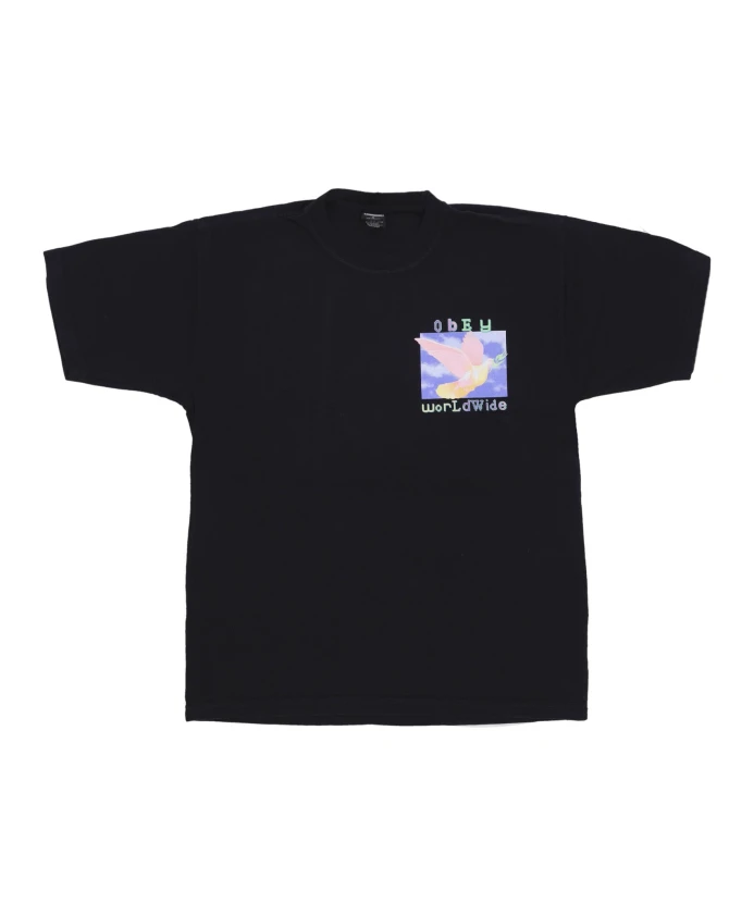 

Классическая футболка «Голубь мира» Obey, черный