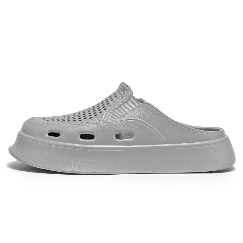 Мужские тапочки Wrap toe с защитой от запаха, устойчивостью к истиранию и скольжению OUBT, черный — фото 3