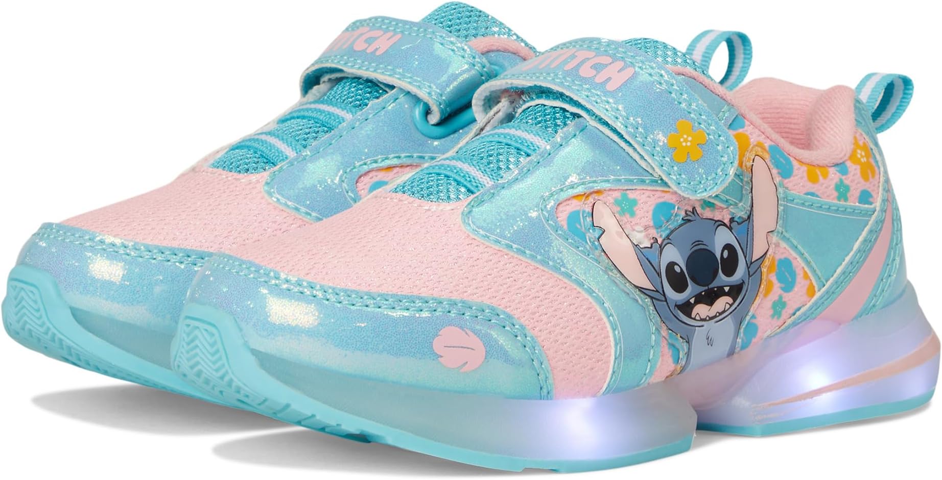 

Кроссовки Josmo Lilo & Stitch Lighted Sneaker, цвет Blue/Pink