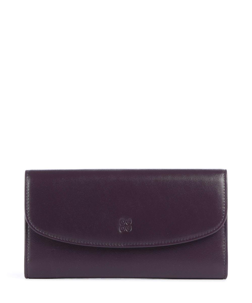 

Кошелек Gandia с RFID-технологией, мелкозернистая телячья кожа Dudu Bags, фиолетовый