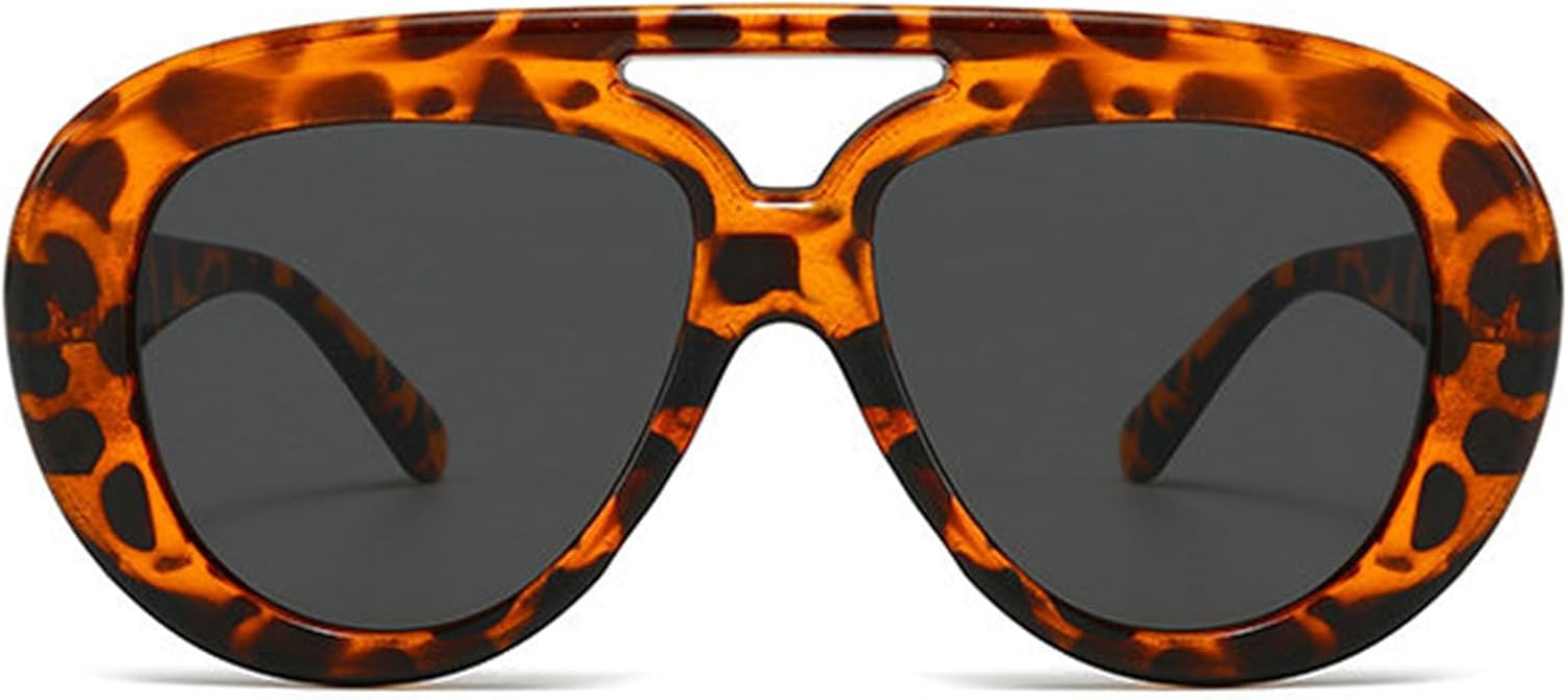 

Хелена Роскошные модные овальные солнцезащитные очки для женщин и мужчин, ретро, ​​большие, в стиле «пилот», для активного отдыха, модные очки с защитой от УФ-излучения UV400 helena, C11